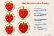 Needle Felt Procreate Brushes, a Brush Add-On by ProcreateiBox (Thumbnail 6 of 9)