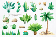 Watercolor Dinosaurs Collection, a Decorative Illustration by MariArtySpace (Thumbnail 3 of 12)