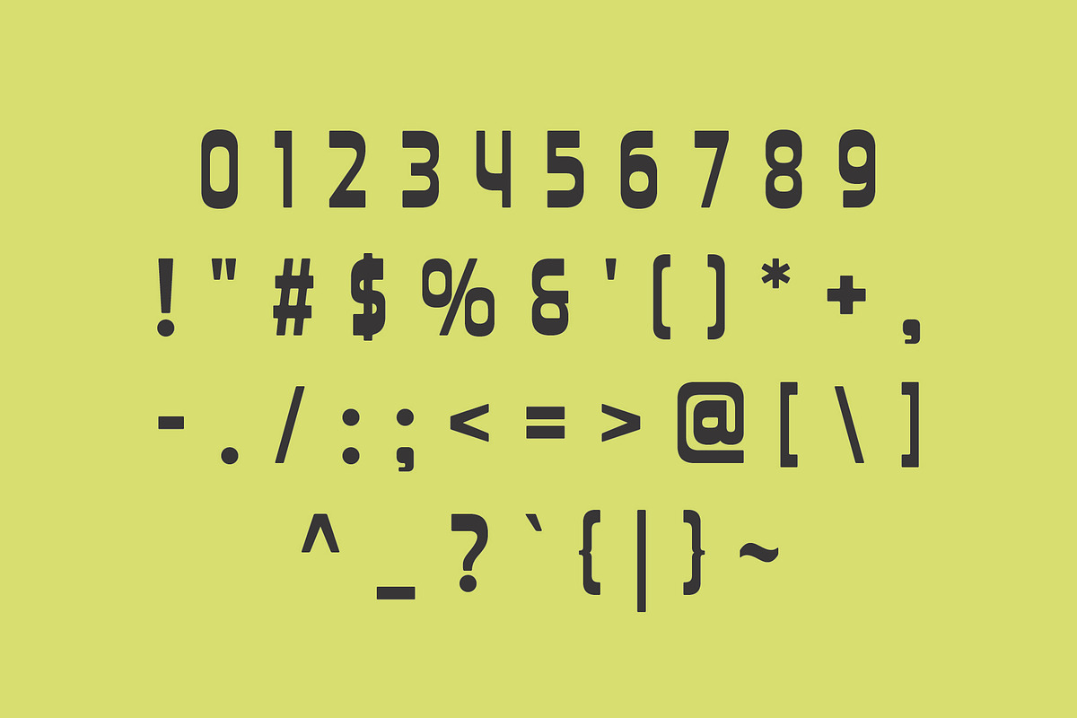 Trainway - Condensed Display Font, a Handwritten Font by Pikgura (Photo 3 of 5)