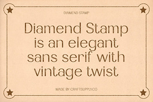 Diamend Stamp