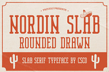 Nordin Slab Rounded Drawn