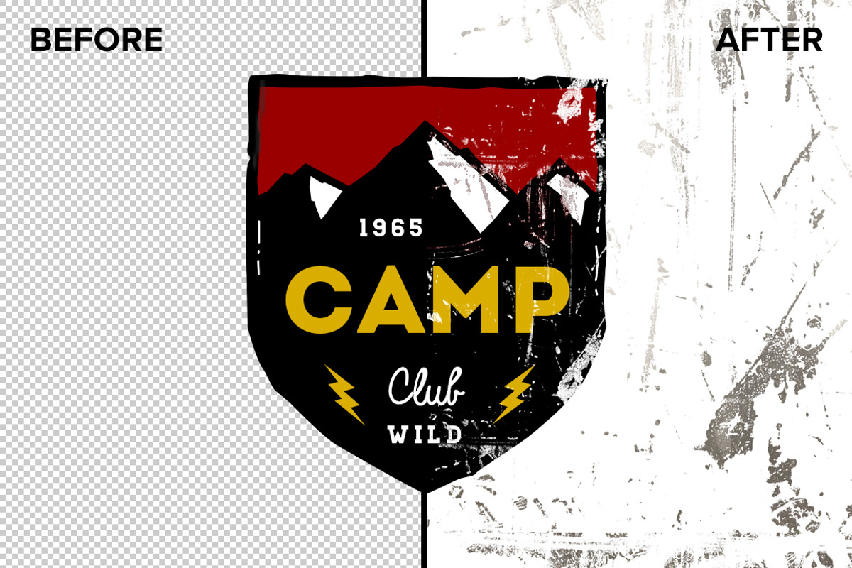 Vintage Photoshop Layer Styles, a Layer Style Add-On by Creativenauts (Photo 2 of 9)
