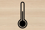 15 Thermometer Silhouette Clipart Se, an Illustration by Artivon (Thumbnail 4 of 4)