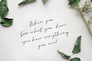Golden, a romantic script & art, a Script Font by Angele Kamp (Thumbnail 3 of 13)