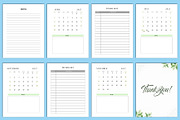 2024-2027 4 year Monthly Planner, a Stationery Template by Designmela01 (Thumbnail 9 of 9)