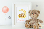 Baby Girl Watercolor clipart, an Animal Illustration by Natalya_Mona_Art (Thumbnail 9 of 10)