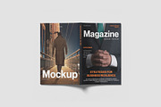 A4 Magazine Mockup Kit, a Books & Magazine Mockup by graphiccrew (Thumbnail 9 of 16)