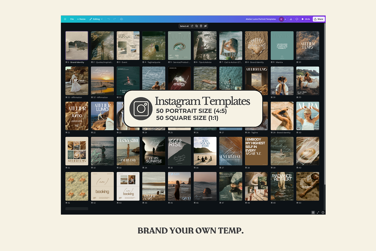 Yoga, Meditation, Spiritual Canva, a Templates & Theme by BYOTstudios (Photo 3 of 11)