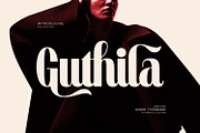 Guthila - Chic & Elgant Font, a Sans Serif Font by Khoir (Thumbnail 1 of 10)