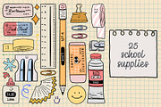 Back To School Clipart Collection, an Illustration by Alina Sh (Thumbnail 2 of 6)