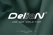 Delian - Sans Serif Font, a Sans Serif Font by ivan_artnivora (Thumbnail 1 of 4)