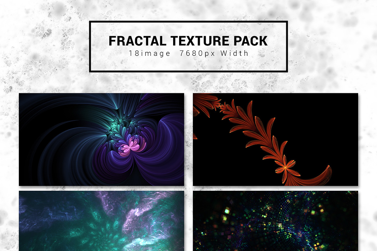 Fractal Texture Pack, a Texture Graphic by EMP Design (Photo 2 of 5)