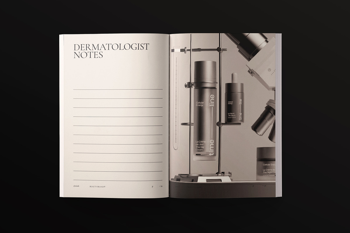 Beauty Brand Magazine Template, a Magazine Template by ArtisanaAura (Photo 14 of 16)