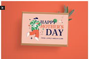 Red Mothers Day Greeting Card, a Card Template by Neermana (Thumbnail 1 of 4)