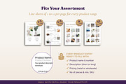 Product Catalog Line Sheet 3 Packs, a Magazine Template by B2 Studio (Thumbnail 4 of 18)