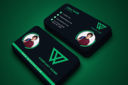 Modern Creative Business Card, a Business Card Template by aleeydesign (Thumbnail 1 of 5)