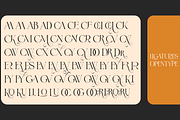 Jewerly Beyon - Serif Typeface, a Serif Font by LuhopCreative (Thumbnail 8 of 17)