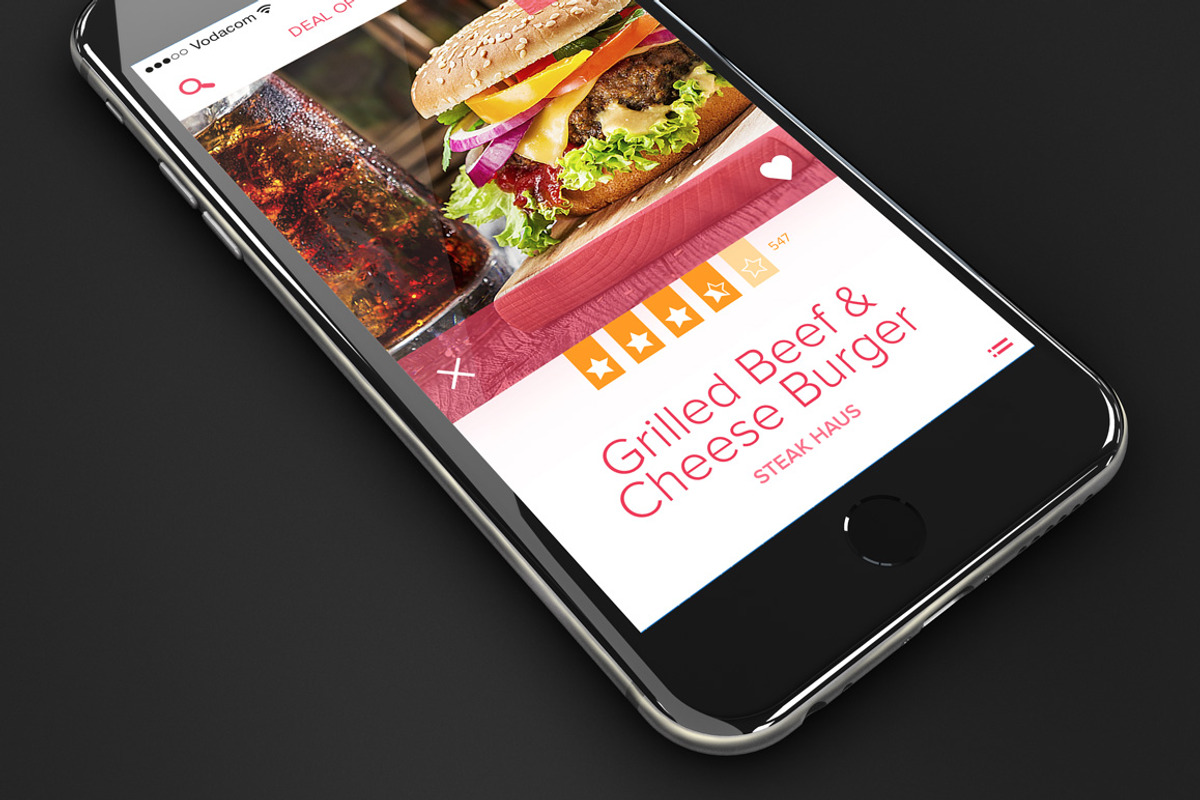 iPhone 6 App Design Mockup, an iPhone Mockup by illustrated (Photo 2 of 5)