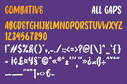 Combative - Versatile Display Font, a Sans Serif Font by CreateBigSupply (Thumbnail 4 of 5)