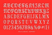 Norveil Fantasy Display Font, a Blackletter Font by Letterhend Studio (Thumbnail 5 of 10)
