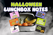 Halloween Lunchbox Notes for Kids, a Seasonal Illustration by Collette Collabs (Thumbnail 1 of 3)
