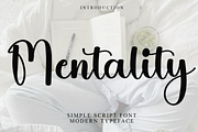 Mentality, a Handwritten Font by FreshTypeINK (Thumbnail 1 of 9)