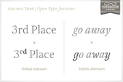 Austera Text Essential #2, a Serif Font by Corradine Fonts (Thumbnail 6 of 14)