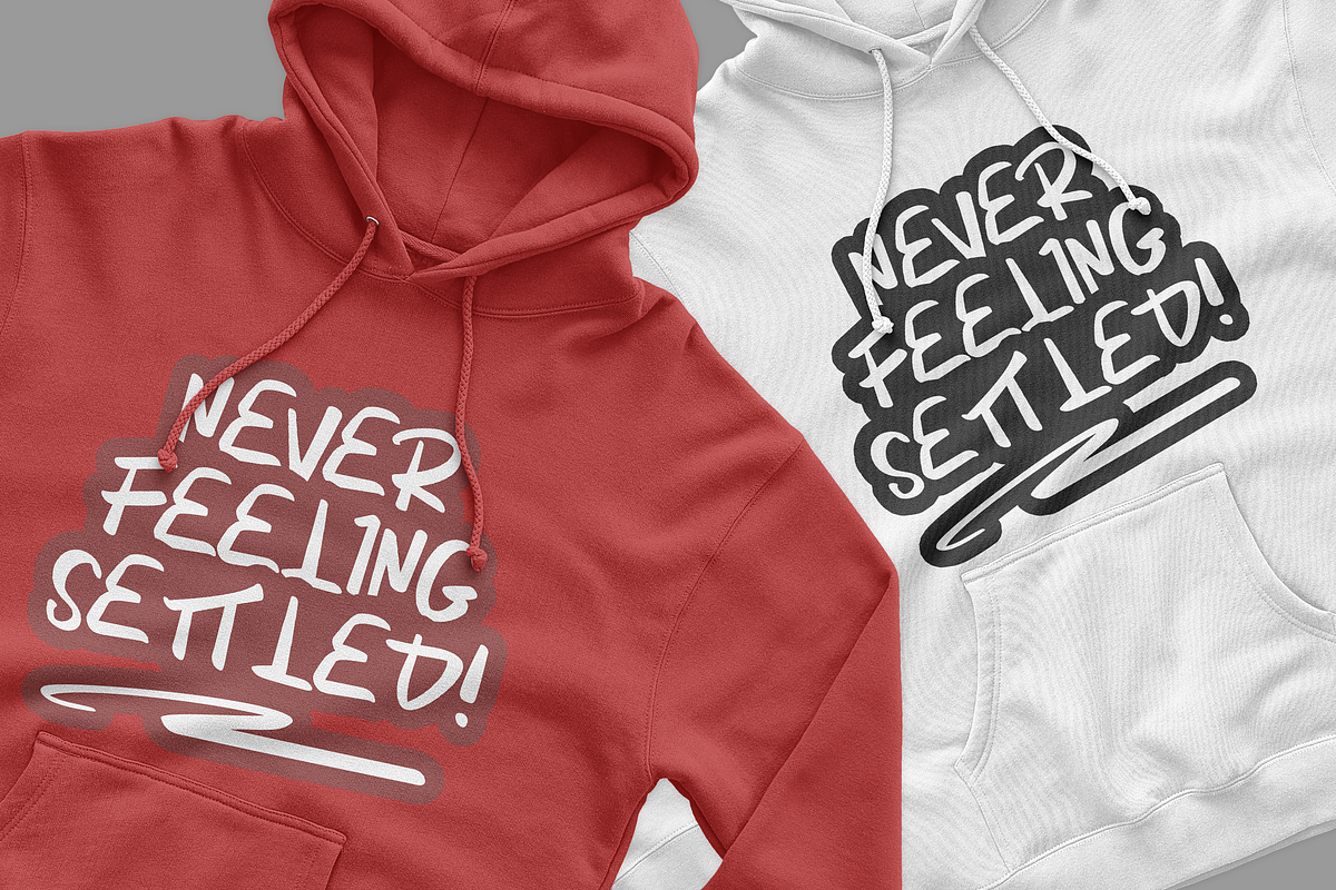 Master Calm | Stylish Graffiti Font, a Script Font by Tigadestd Type (Photo 5 of 6)