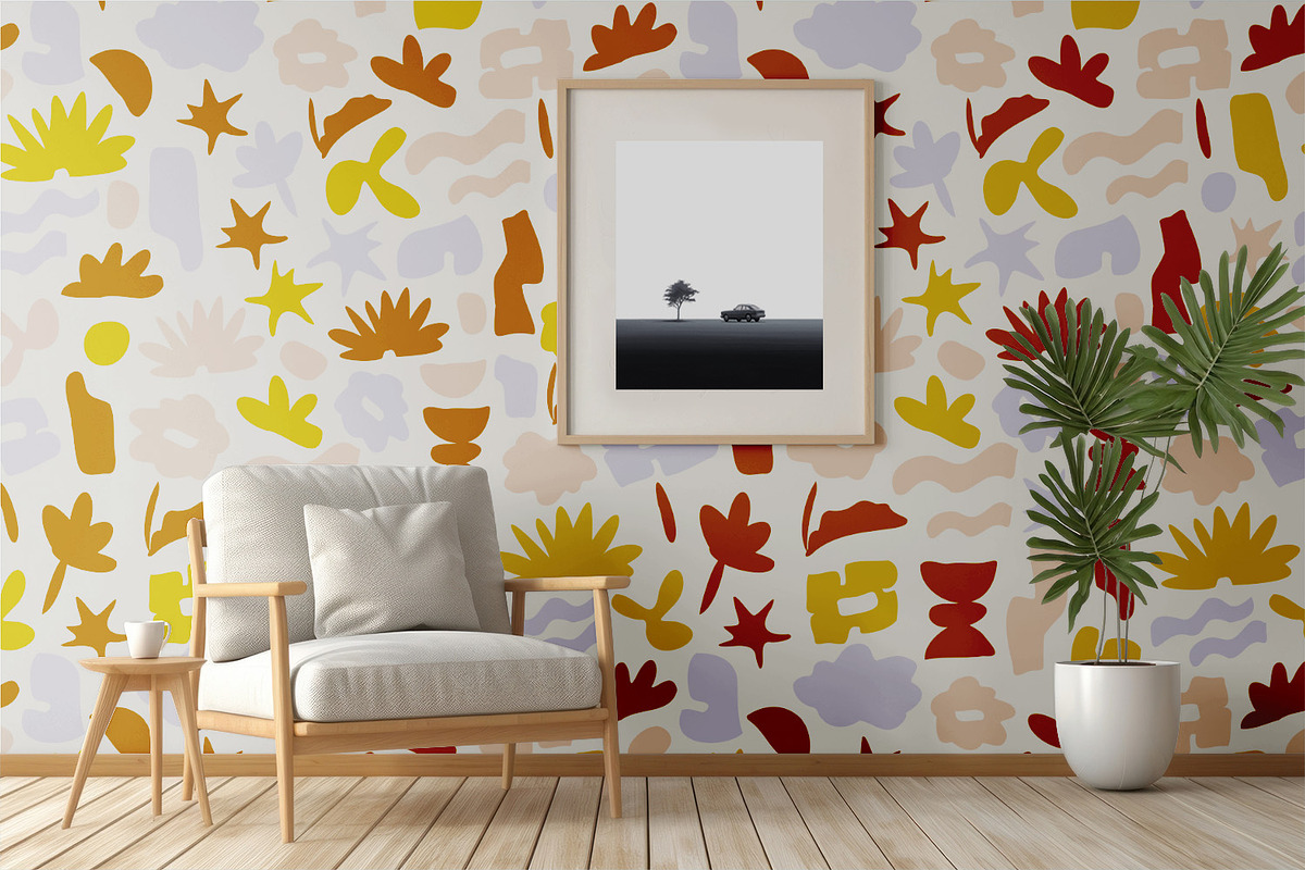 Desert Nature Shapes, a Wallpaper Graphic by MalyskaStudio (Photo 6 of 6)