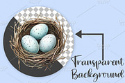 Watercolor Spring Garden Clipart PNG, an Illustration by Canvas Craft (Thumbnail 2 of 7)