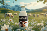 Milk & Juice Packaging Mockups, a Packaging Mockup by dpi (Thumbnail 6 of 14)