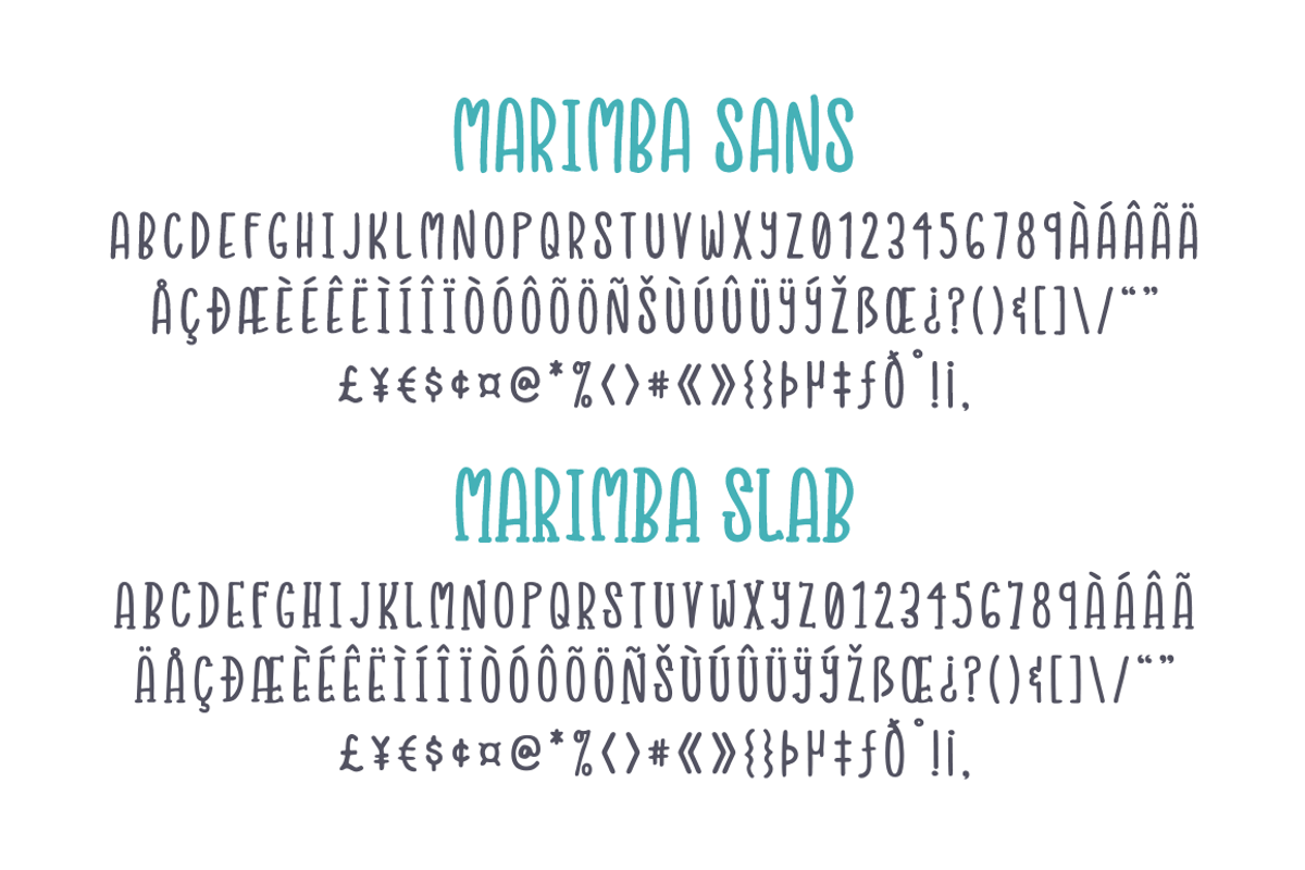 Marimba Font Duo preview 6