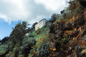 Abandoned hillside building, an Architecture Photo by SkyNext