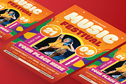 Music Festival Flyer Set, a Flyer Template by Annora Studio (Thumbnail 5 of 6)
