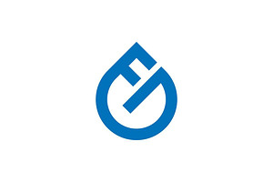 GF FG Logo design, a Branding & Logo Template by xcoolee