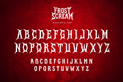 Frost Scream - Black Metal Font, a Blackletter Font by Sronstudio (Thumbnail 11 of 13)