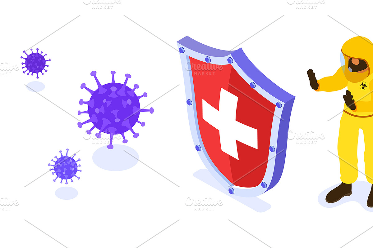 Covid-19 Coronavirus Stop 2019-nCoV, a Food Illustration by TAlex (Photo 7 of 16)