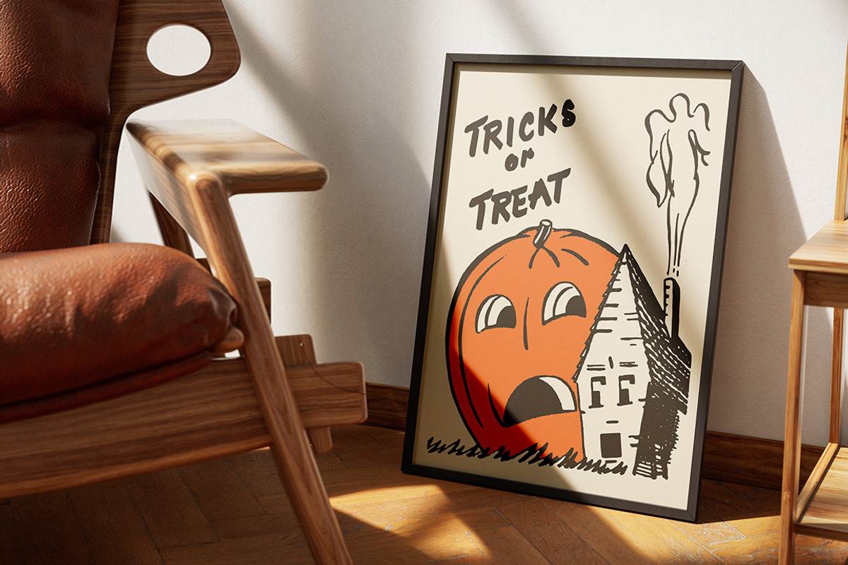 Retro Halloween Design Kit, a Seasonal Illustration by Retro Machine (Photo 13 of 15)