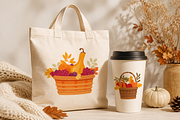 Cozy Fall Clipart, a Seasonal Illustration by Anna Studio (Thumbnail 5 of 13)