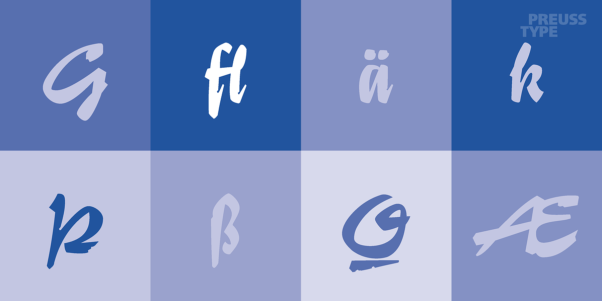 Rosalia, a Script Font by preussTYPE (Photo 8 of 8)