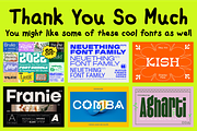 Hand Drawn Font Komique Sans, a Handwritten Font by That That Creative (Thumbnail 14 of 14)