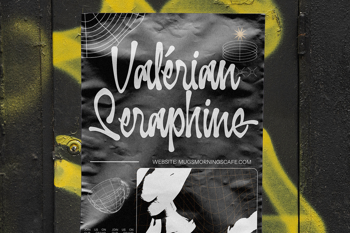 Kareema - Vintage Urban Display Font, a Handwritten Font by Azcreative Studio (Photo 6 of 12)