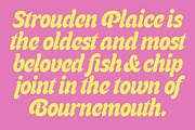 Saveloy, a Handwritten Font by Simon Walker (Thumbnail 4 of 8)