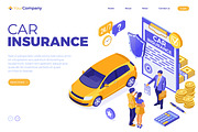 Car Home Insurance Services Concepts, a Finance Illustration by TAlex (Thumbnail 6 of 6)