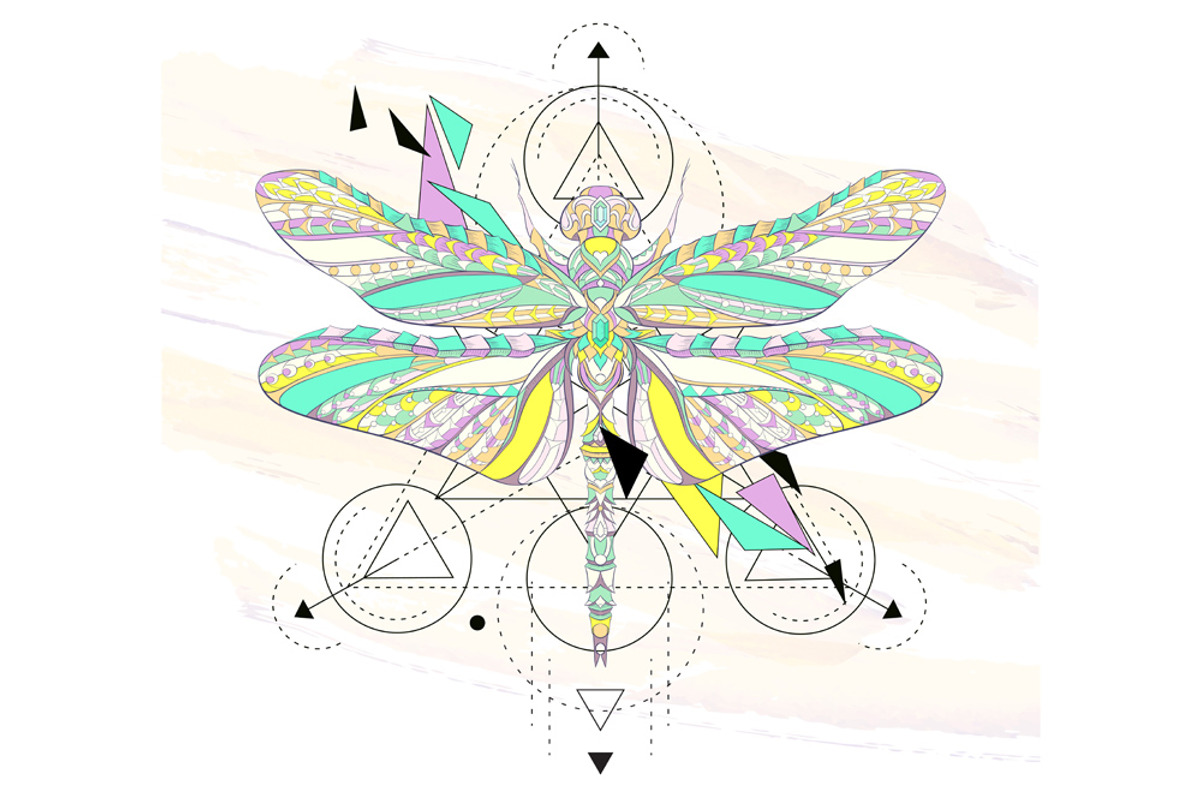 Ethnic Collection: Dragonfly, an Animal Illustration by ArtoJoy (Photo 2 of 5)