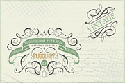 Set of flourishes, an Illustration by ARSCOR (Thumbnail 5 of 6)