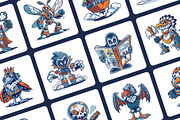 Animated Comic Figures Illustration, a Decorative Illustration by Prosymbols (Thumbnail 3 of 5)