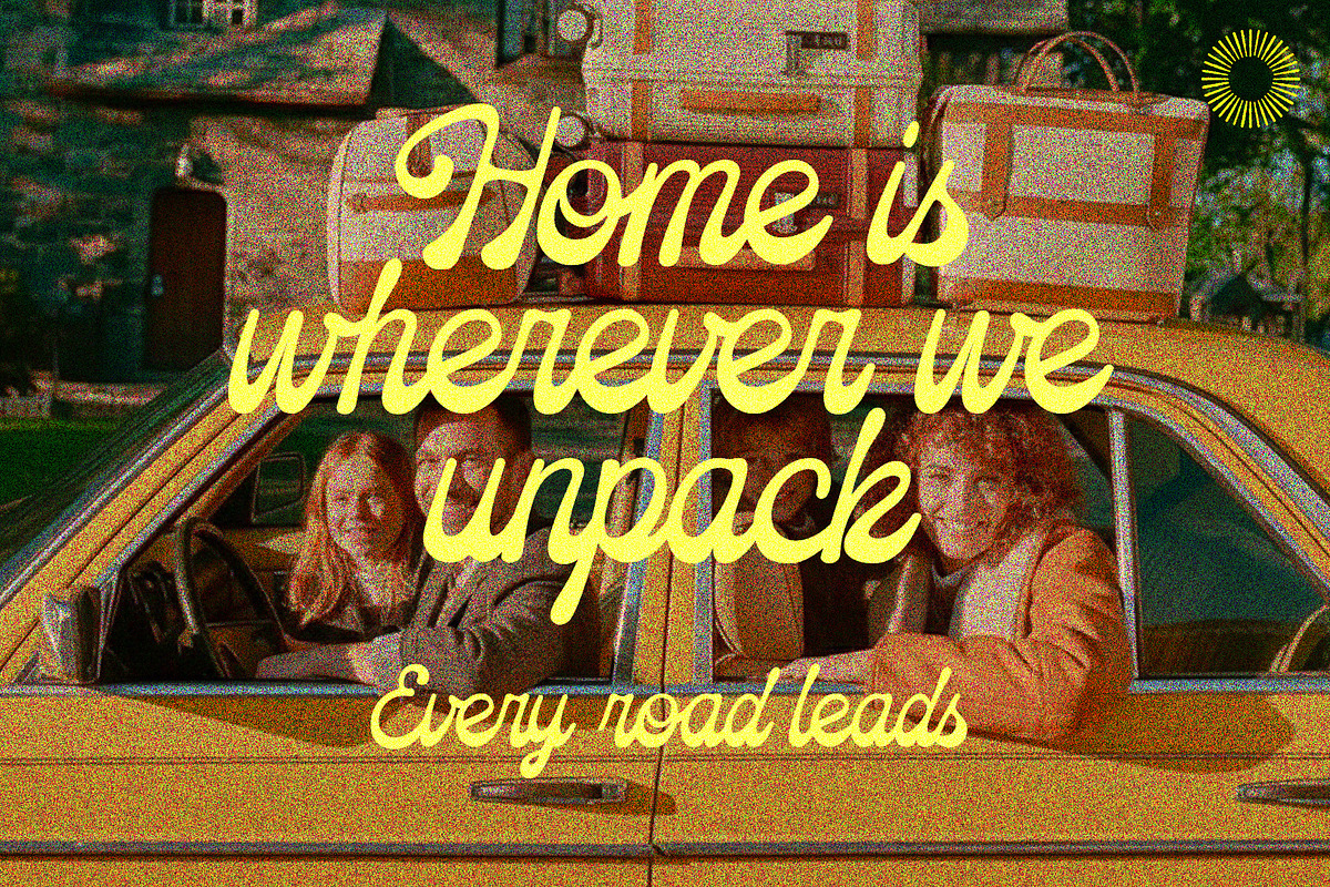 Roshalique - Retro Script, a Script Font by Setara Langit CreativeStd (Photo 7 of 14)