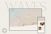 Waves Squarespace 7.1 Template, a Squarespace Template by Beliveart (Thumbnail 1 of 5)