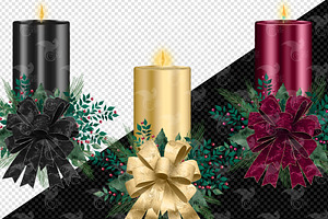 Holiday Candle Bouquets